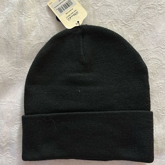 Copy Blue Q Beanie Knit Head Insulator Skull Black Unisex - Picture 2 of 8